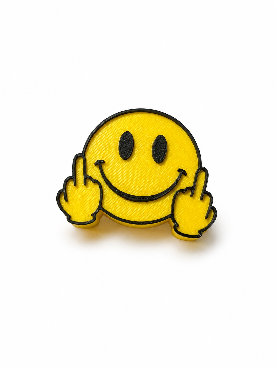 FU Smiley Straw Topper
