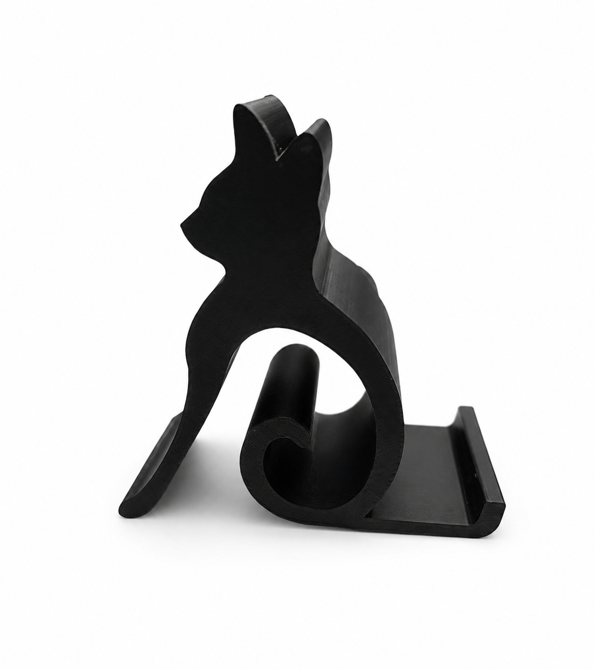 Minimalist Cat Phone Stand